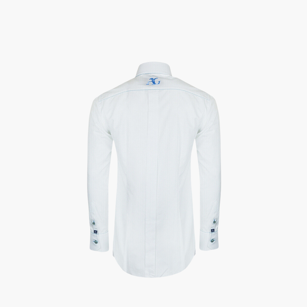 White Alloro Logo Mason Shirt -