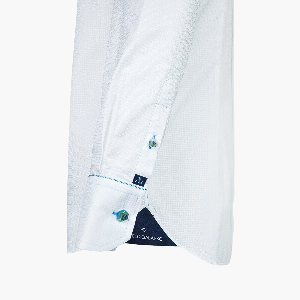 White Alloro Logo Mason Shirt -