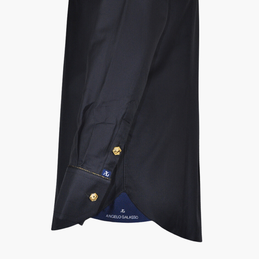 Black with Brown Crown Mason Shirt - AG23W1HAS23