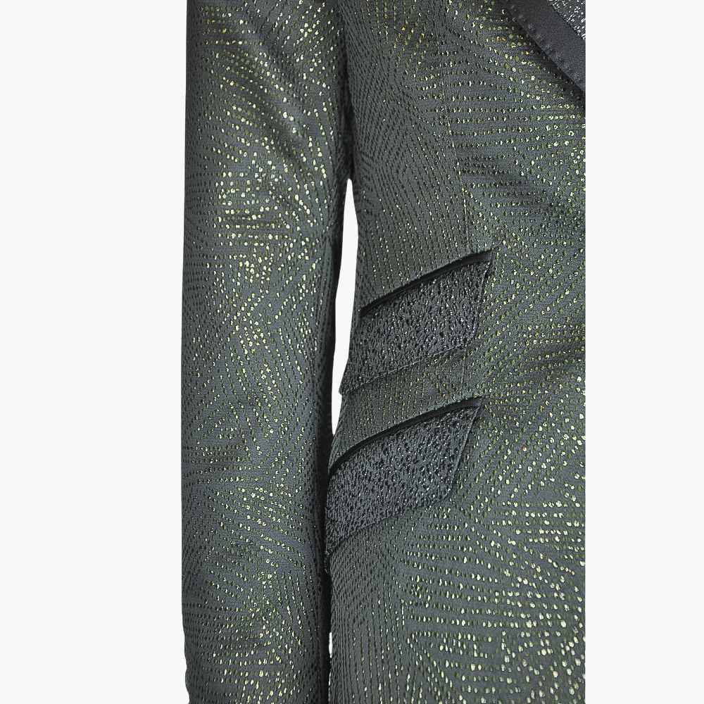 Green Shimmer Blazer - AG23W2RIV01