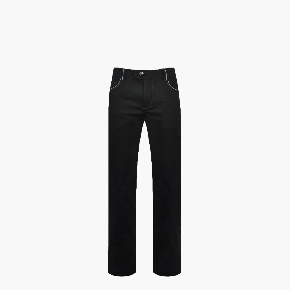 Black Jeans with  Grey Alloro Logo -