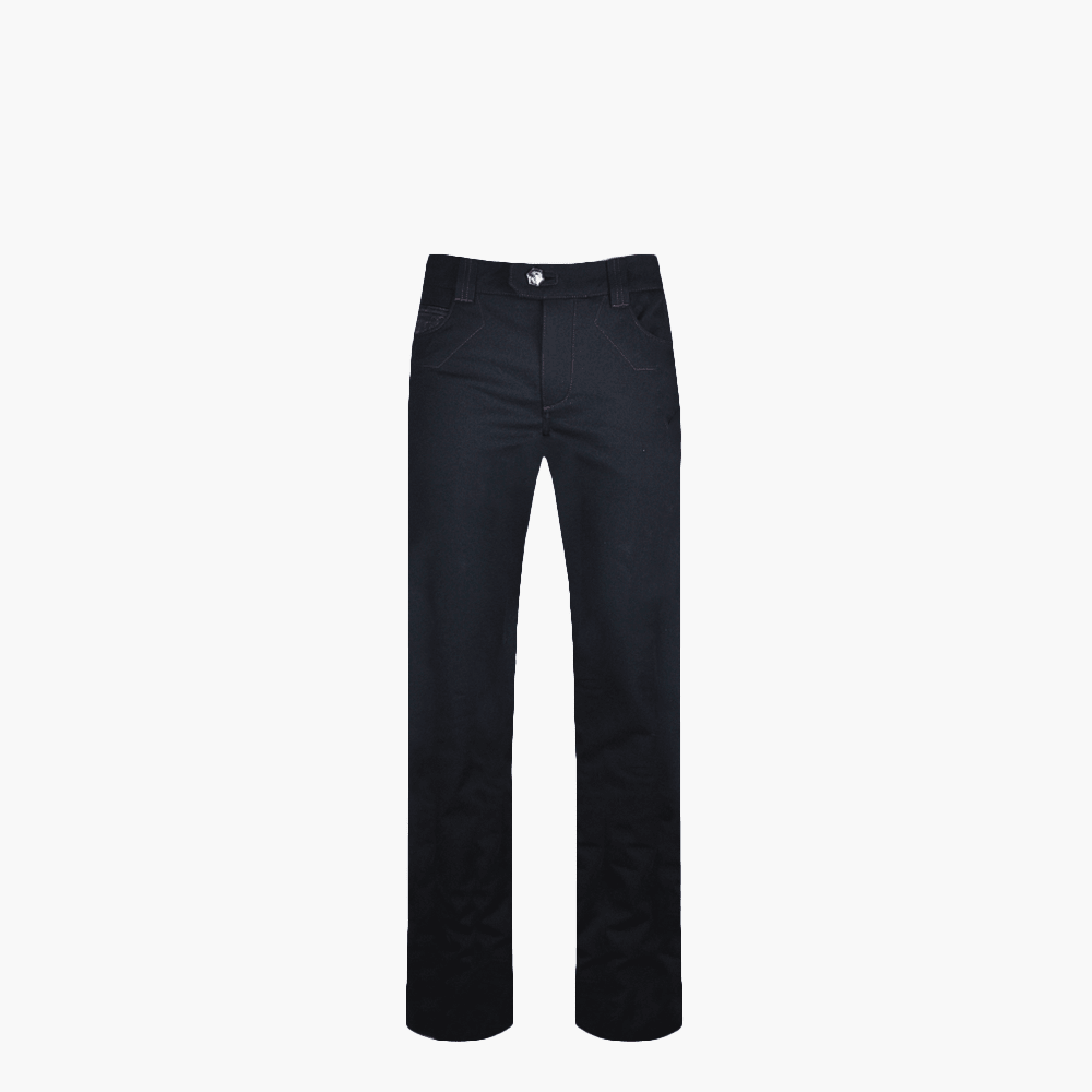 Black Alloro Jeans with Silk Inserts - Angelo Galasso - Luxury Italian Menswear London