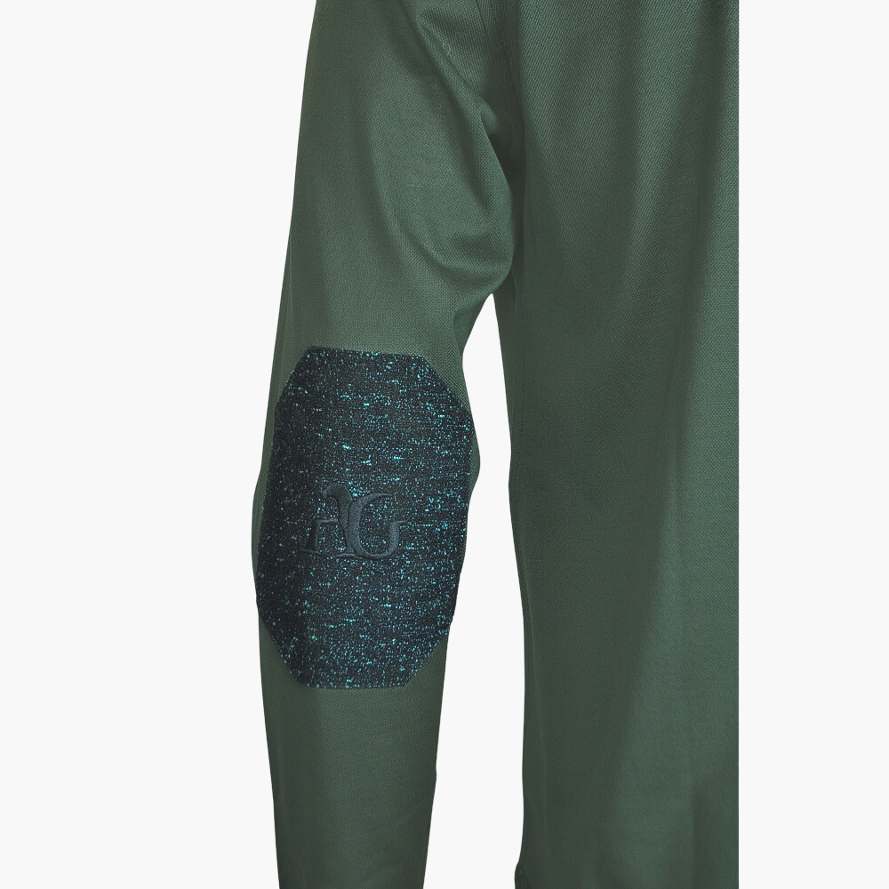 Green AG Long-Sleeve Polo - AG23WTPLO05