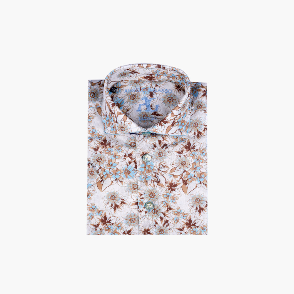 Floral Short Sleeves Shirt