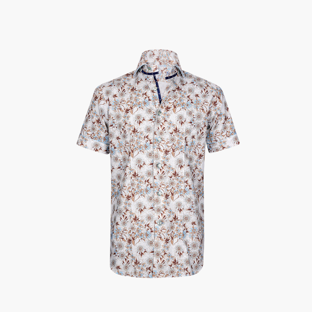Floral Short Sleeves Shirt
