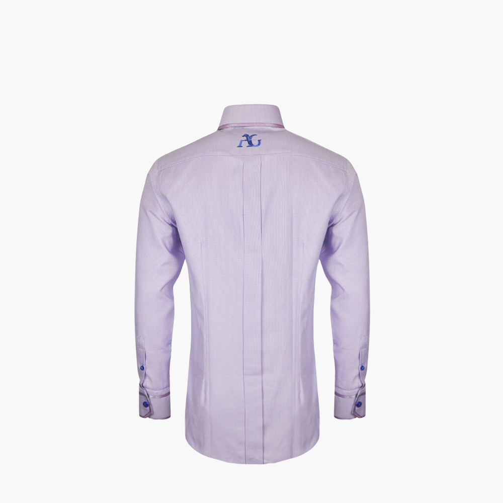 Lilac Twill Alloro Shirt - AG24S1HAS14