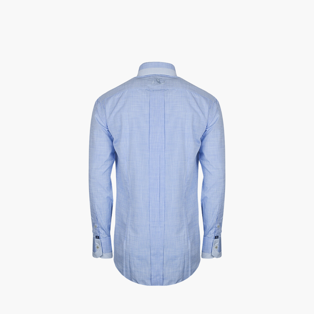 Light Blue Alloro Linen Mason Shirt - AG24S1HAS25