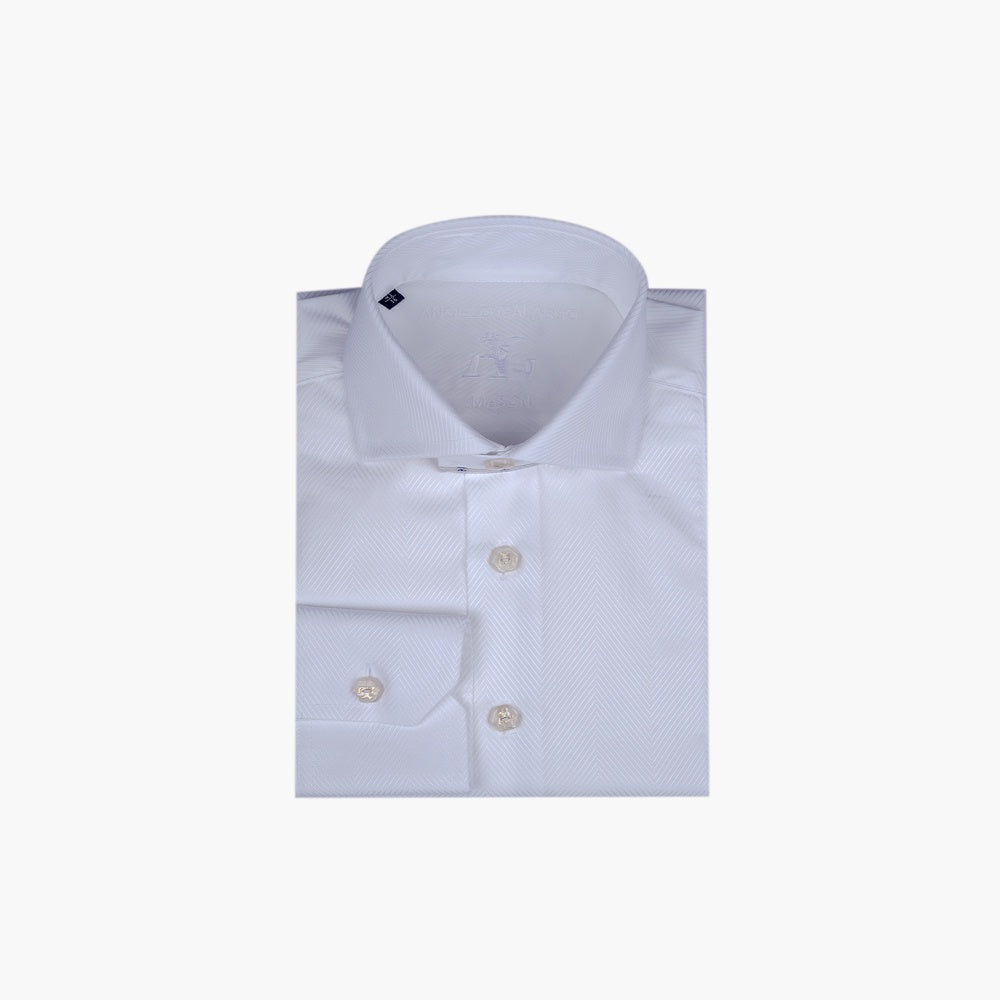 White Twill Mason Shirt