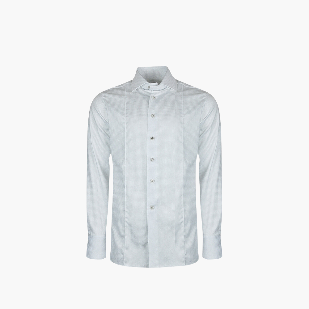 White Watch Cuff Mason Shirt - AG24S1HASCO01
