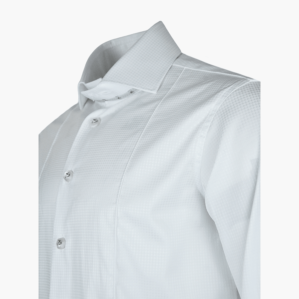 AG White Watch Cuff Mason Shirt - Angelo Galasso - Luxury Italian Menswear London