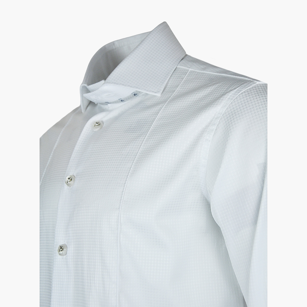 White Watch Cuff Mason Shirt - AG24S1HASCO01