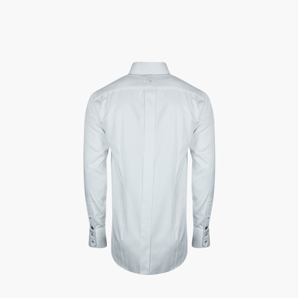 AG White Watch Cuff Mason Shirt - Angelo Galasso - Luxury Italian Menswear London