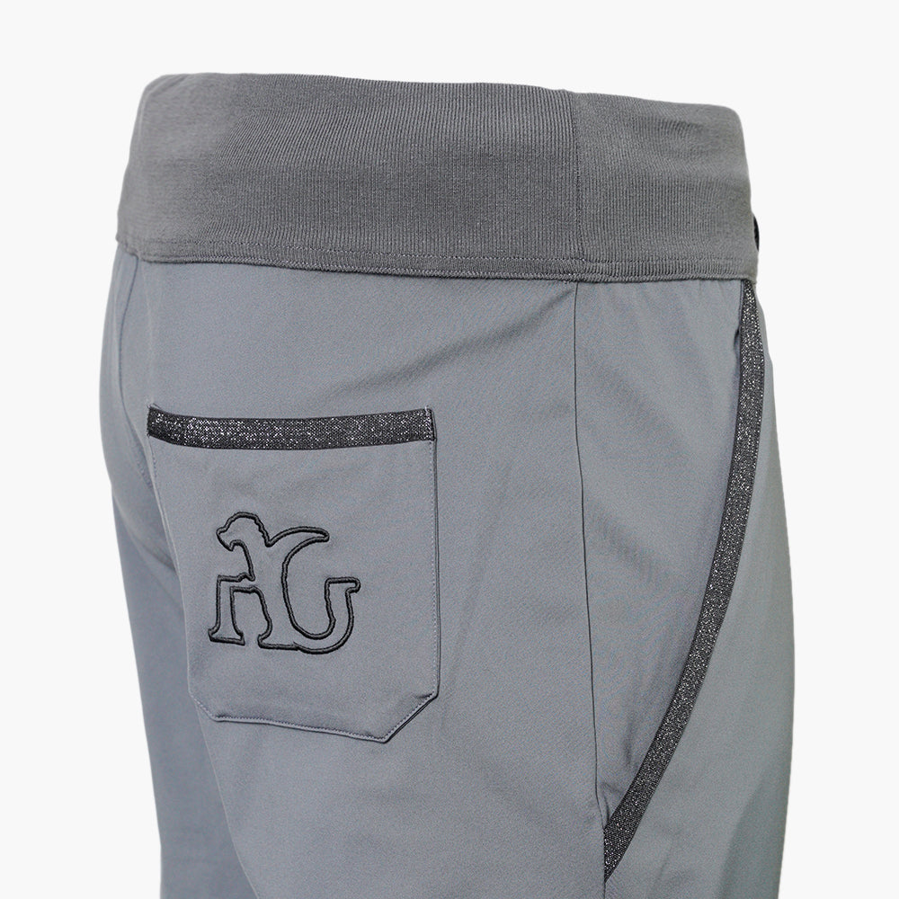 Grey & Metallic Black AG Logo Tracksuit - AG24S8TRA01