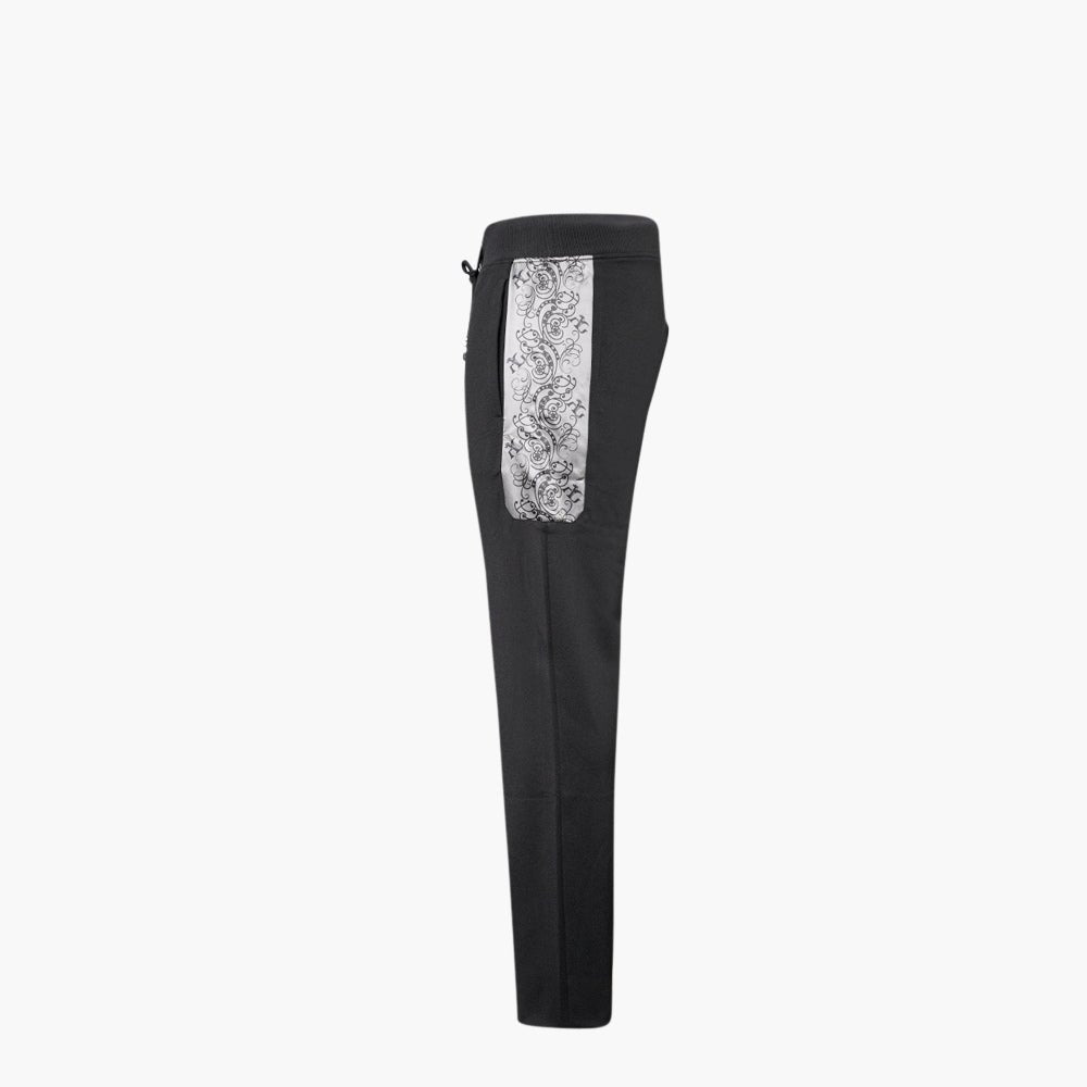 Black & Grey Scudo Ramage Tracksuit - Angelo Galasso - Luxury Italian Menswear London