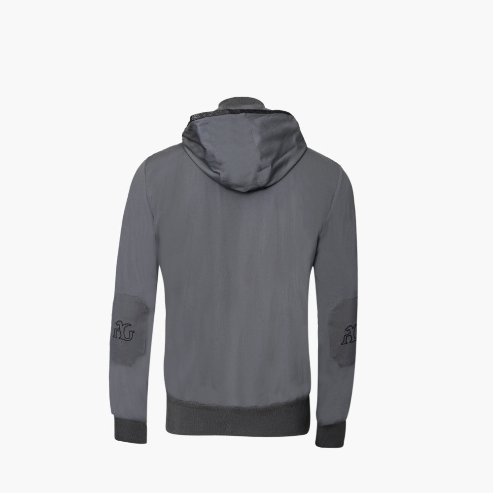 Grey & Metallic Black AG Logo Tracksuit - AG24S8TRA01