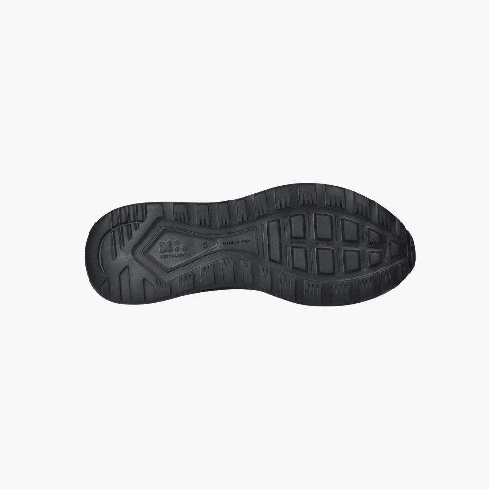 Black Double Monkstraps Slip-on Shoes - AG24SSCAF02