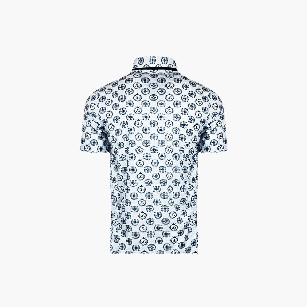 Grey & Black Alloro Polo -