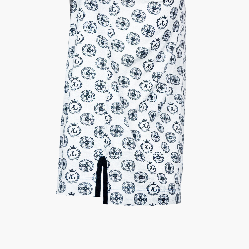 Grey & Black Alloro Polo -