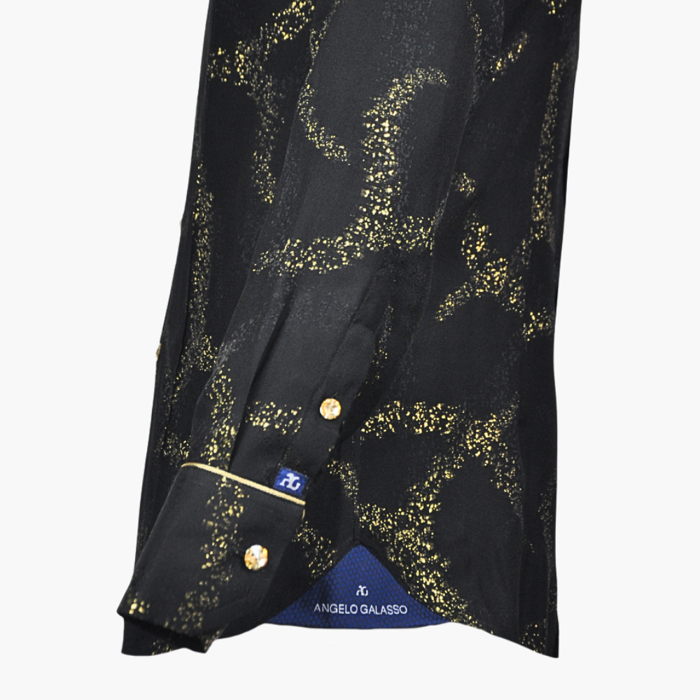 Gold & Black Metallic Corleone Shirt