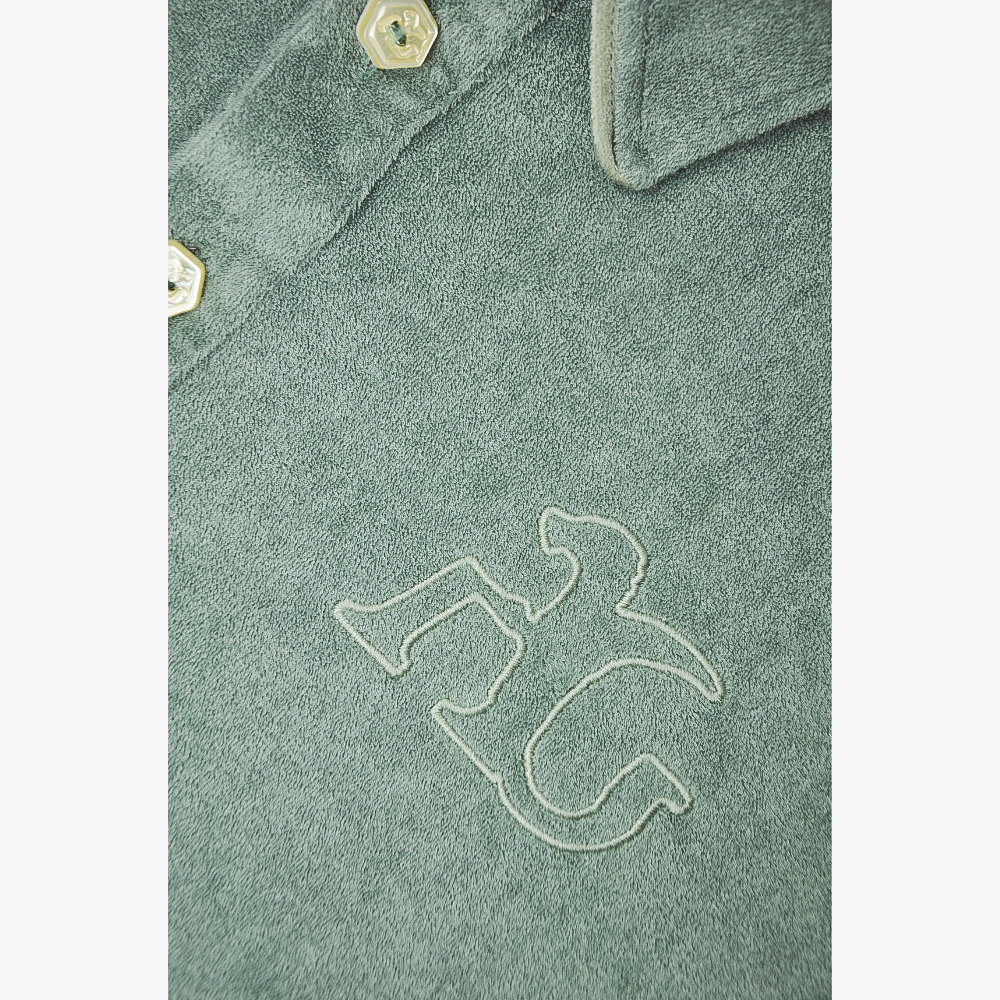 Mint Green  Long Sleeves AG Polo - AG24WTPLO03