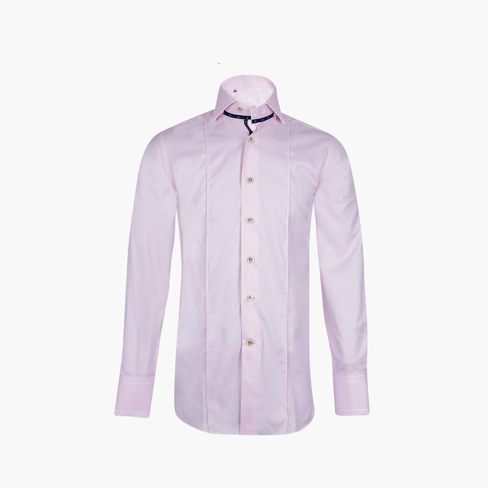 Pink Diamond Print Mason Shirt  - AG25S1HAS08