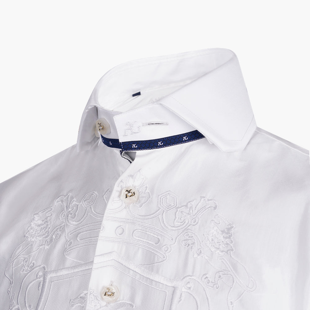 White Majestic Araldica Niki Shirt - AG25S1HAS29