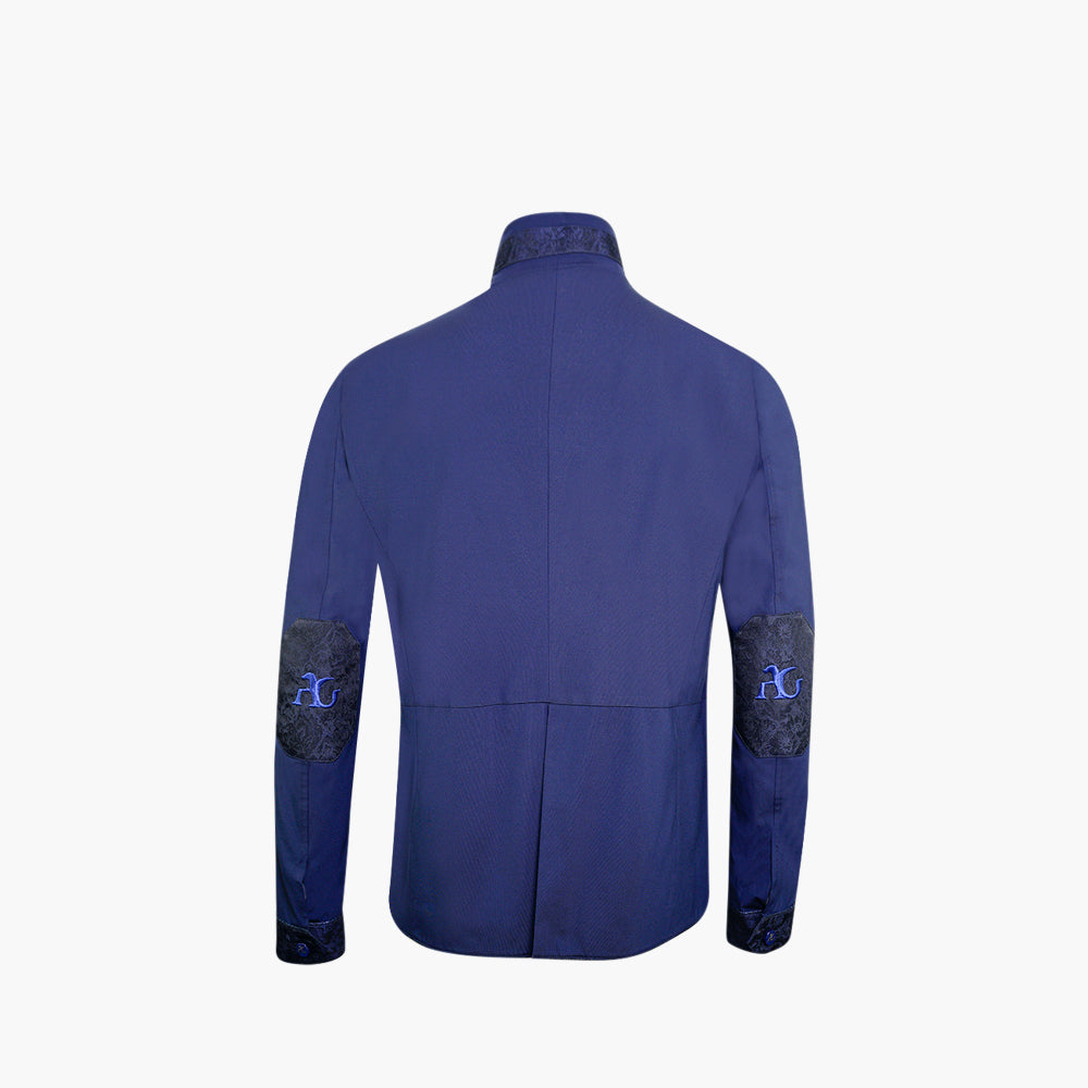 Navy Blue Sahariana - AG25S4MEC01