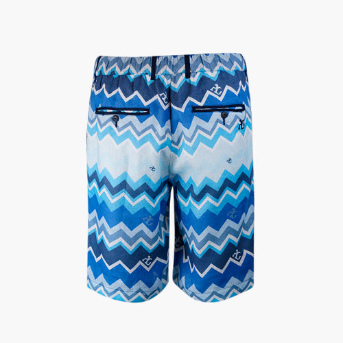 Azteco AG Linen Print Bermuda - AG25S7BER01