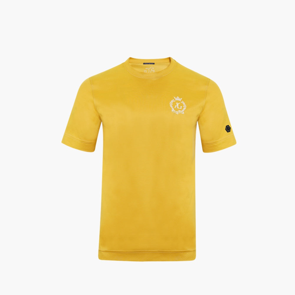 Yellow Alloro Logo T-Shirt - AG25STTSH03