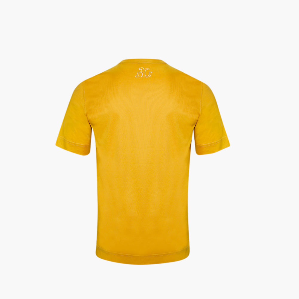 Yellow Alloro Logo T-Shirt - AG25STTSH03