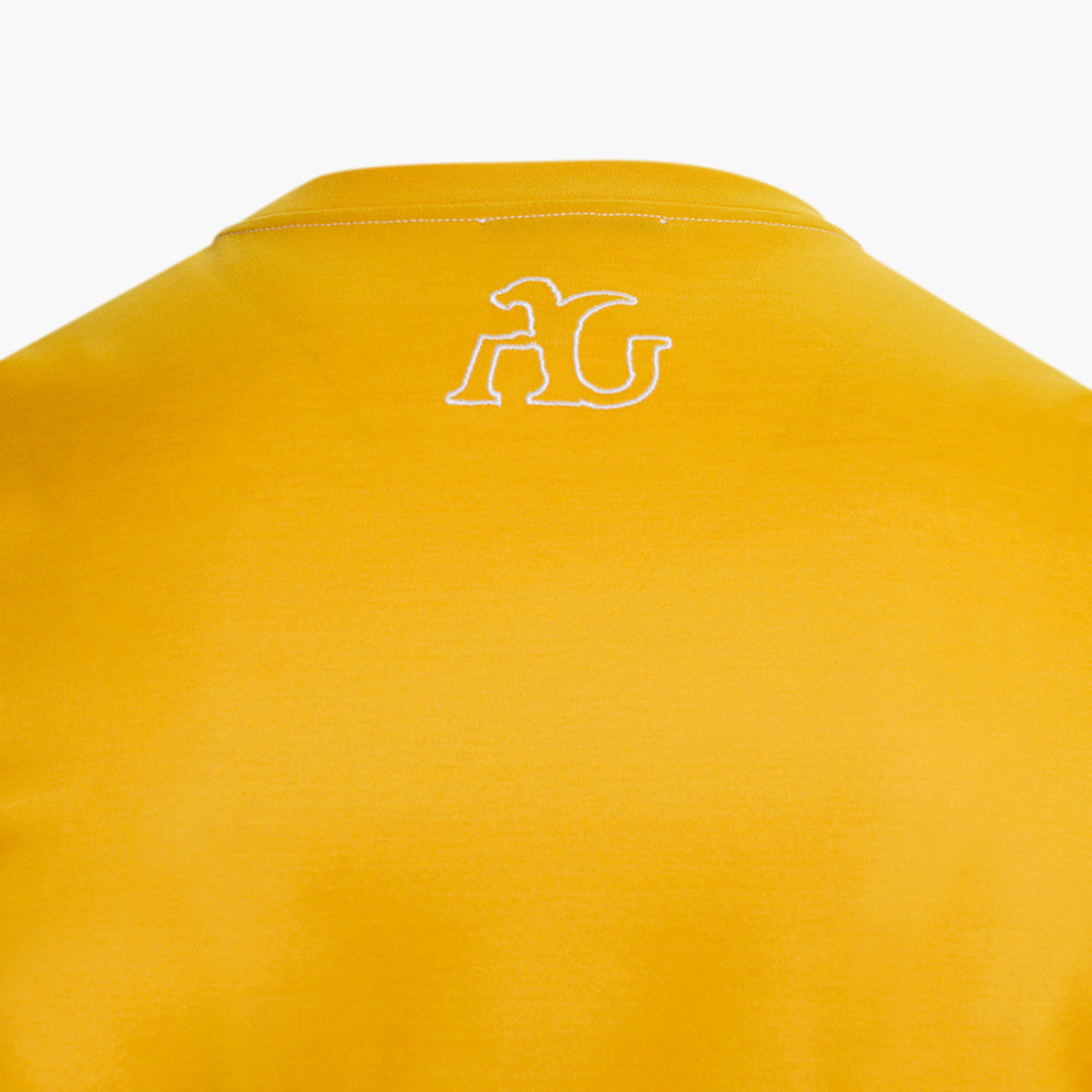 Yellow Alloro Logo T-Shirt - AG25STTSH03