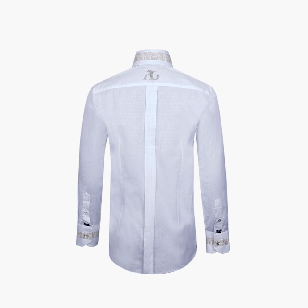 Light-Shine Mason Shirt - Angelo Galasso - Luxury Italian Menswear London