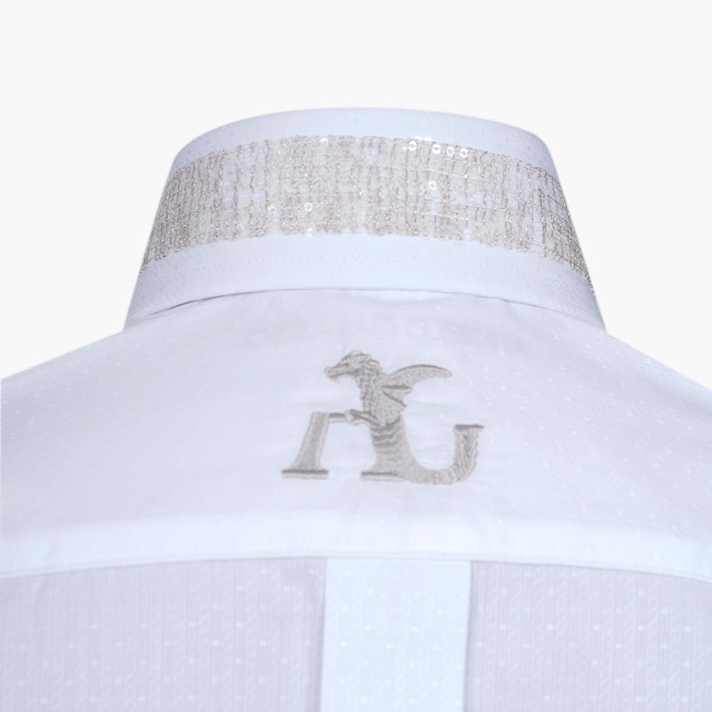 Light-Shine Mason Shirt - Angelo Galasso - Luxury Italian Menswear London