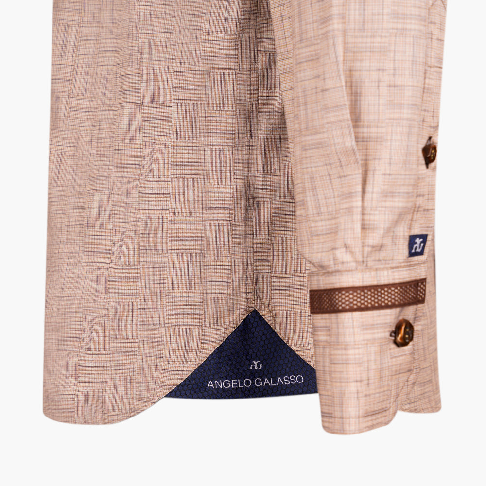 Beige Crown Corleone Shirt - AG25W1HAS06