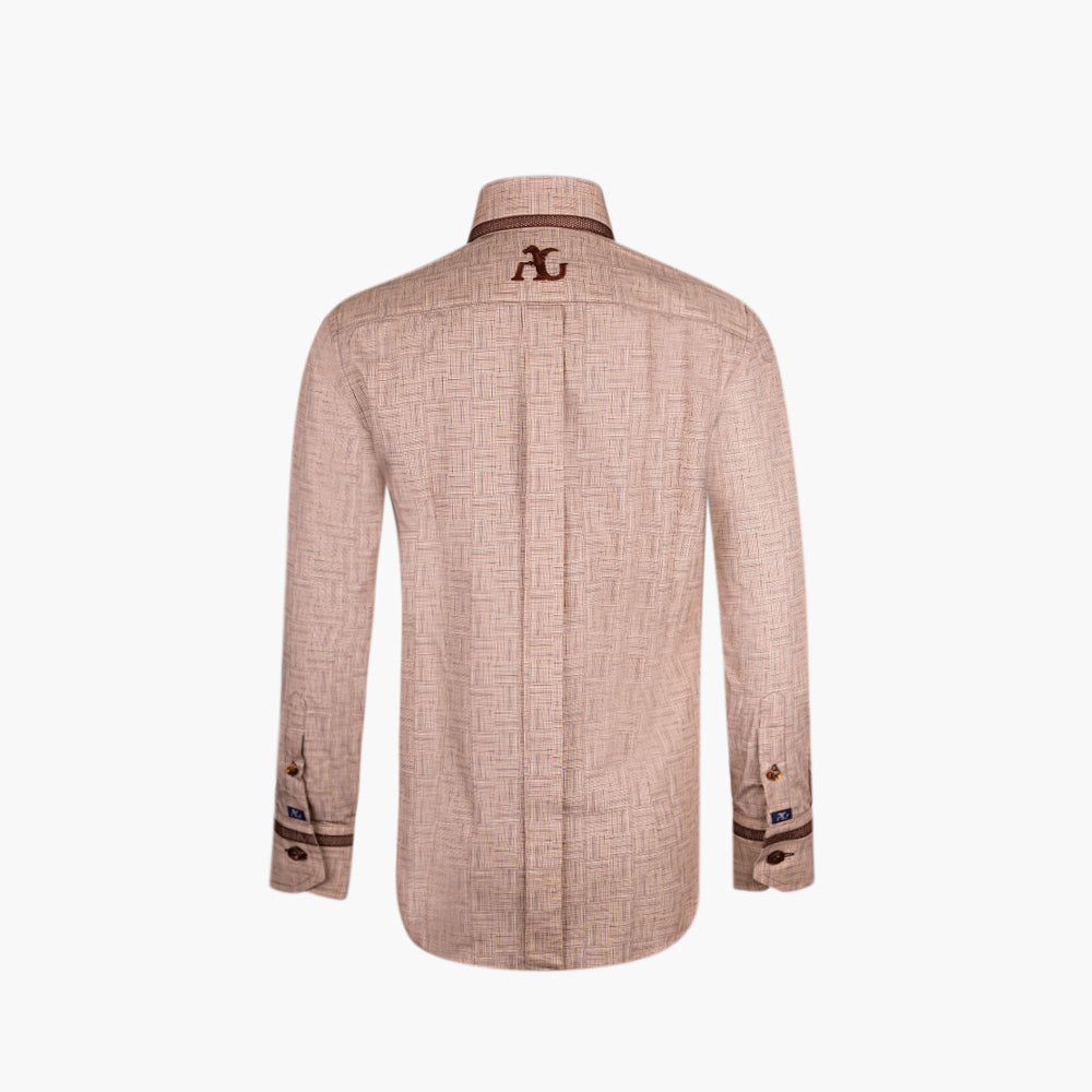 Beige Crown Corleone Shirt - AG25W1HAS06