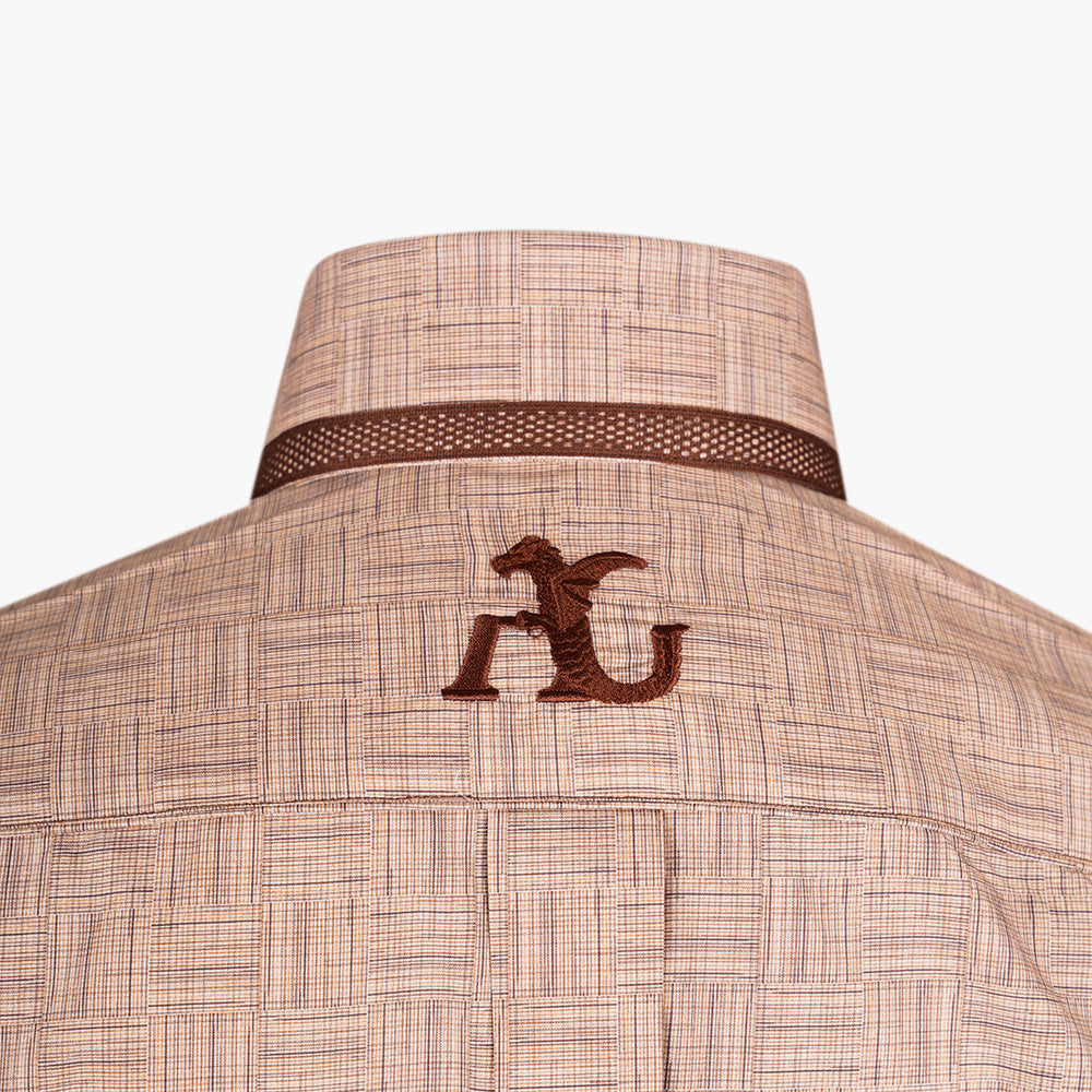 Beige Crown Corleone Shirt - AG25W1HAS06