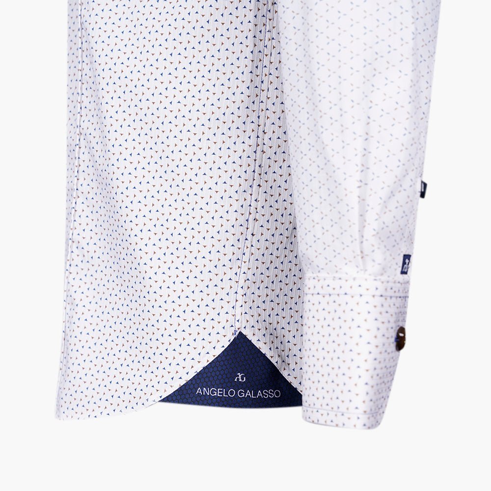 Dual Varenna Print Mason Shirt - Angelo Galasso - Luxury Italian Menswear London