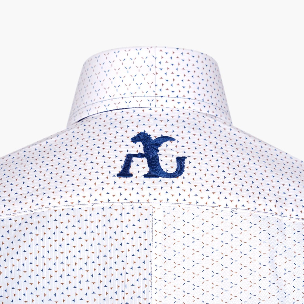 Dual Varenna Print Mason Shirt - Angelo Galasso - Luxury Italian Menswear London