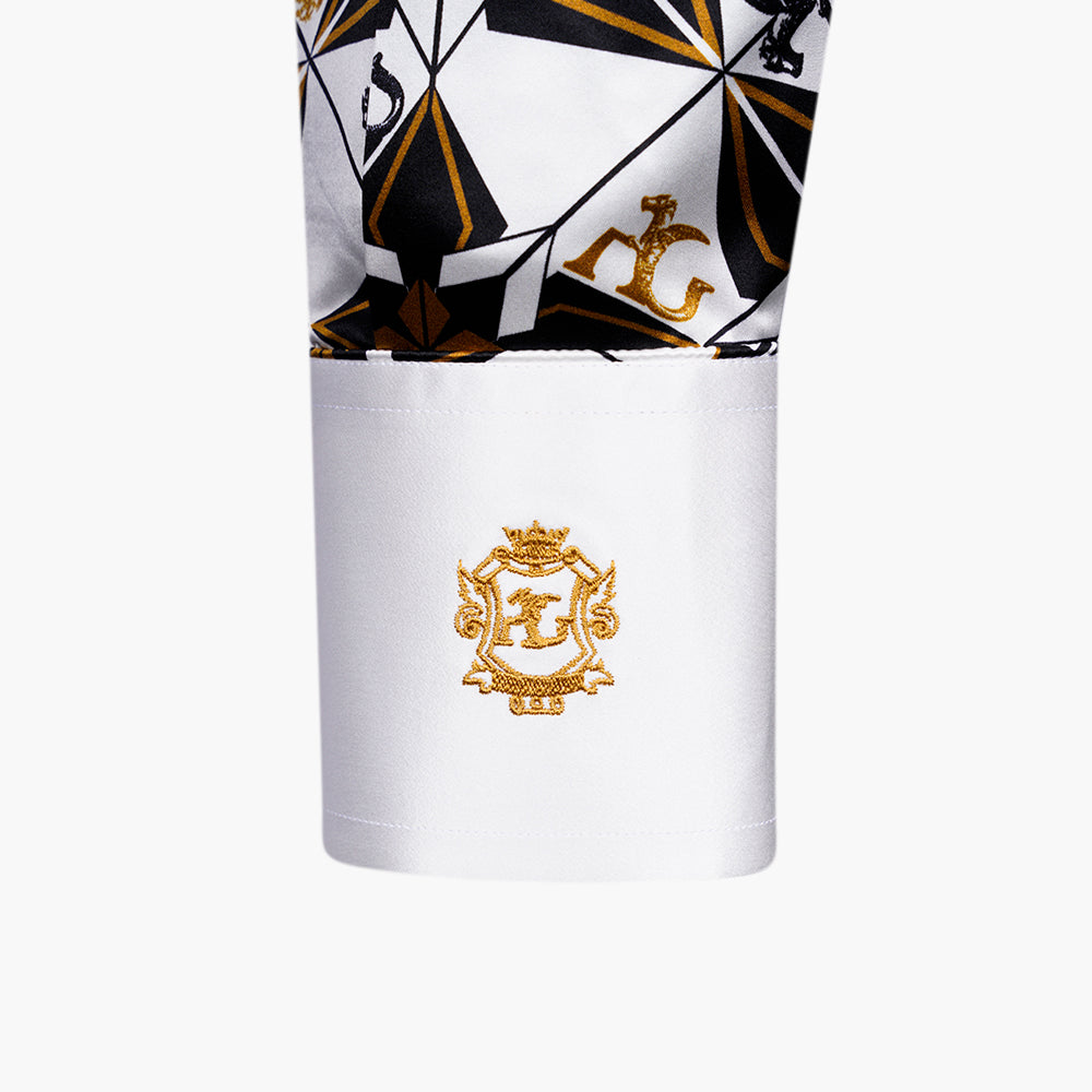 Geometric Print Araldica Niki Shirt - AG25W1HAS10