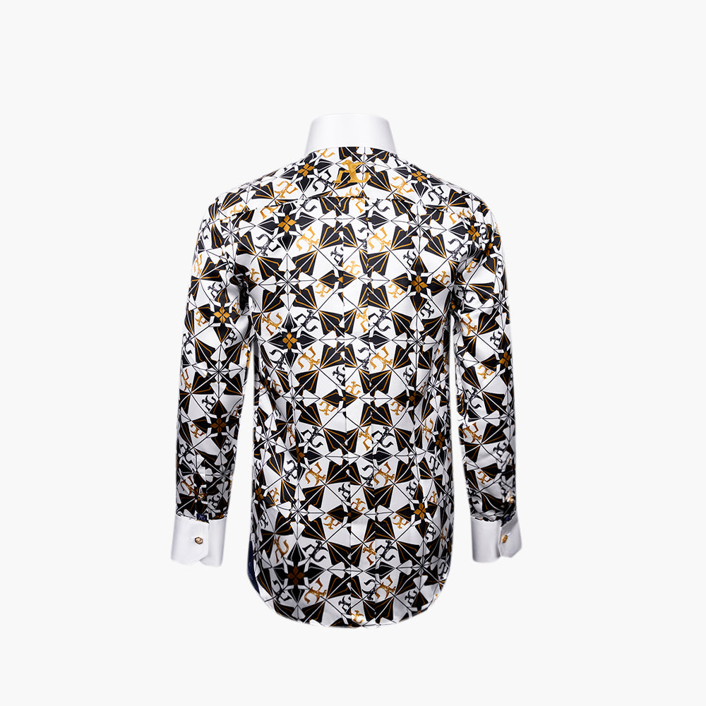 Geometric Print Araldica Niki Shirt - AG25W1HAS10