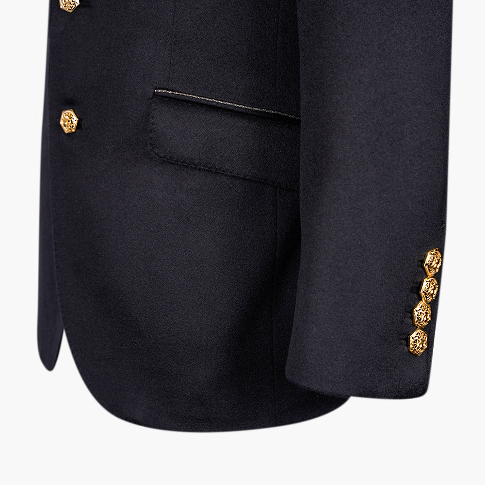 Black Cashmere Crown Blazer - AG25W2VEG01