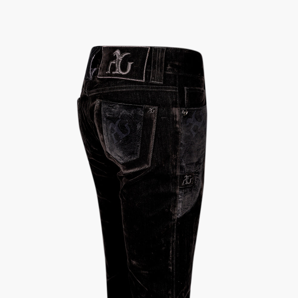 Black Velvet Jeans - AG25WJJNS01