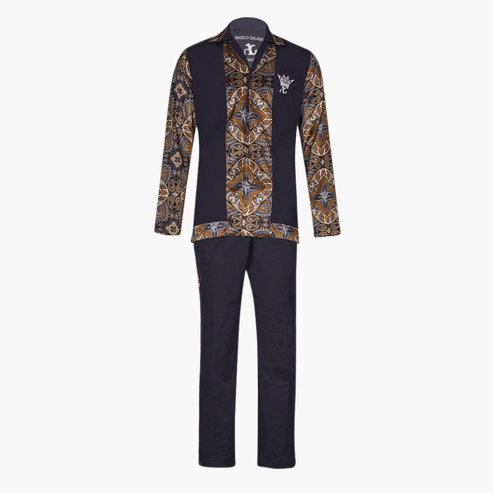 Luxury Paisley Loungewear Set