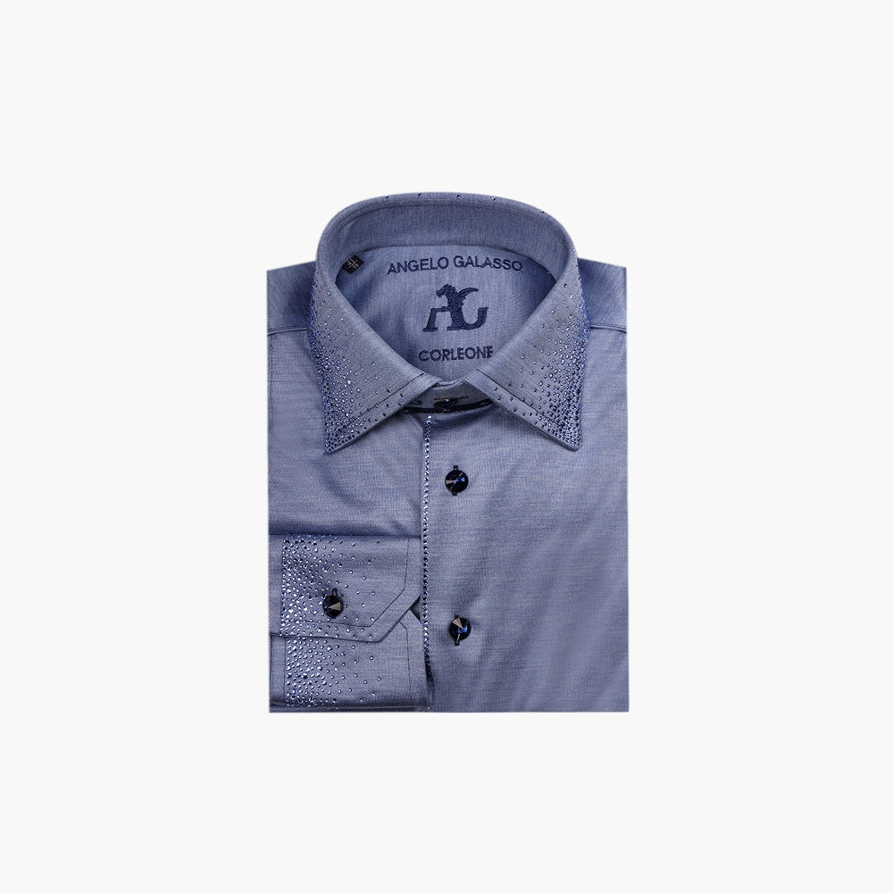 Light Blue Corleone Jersey Shirt