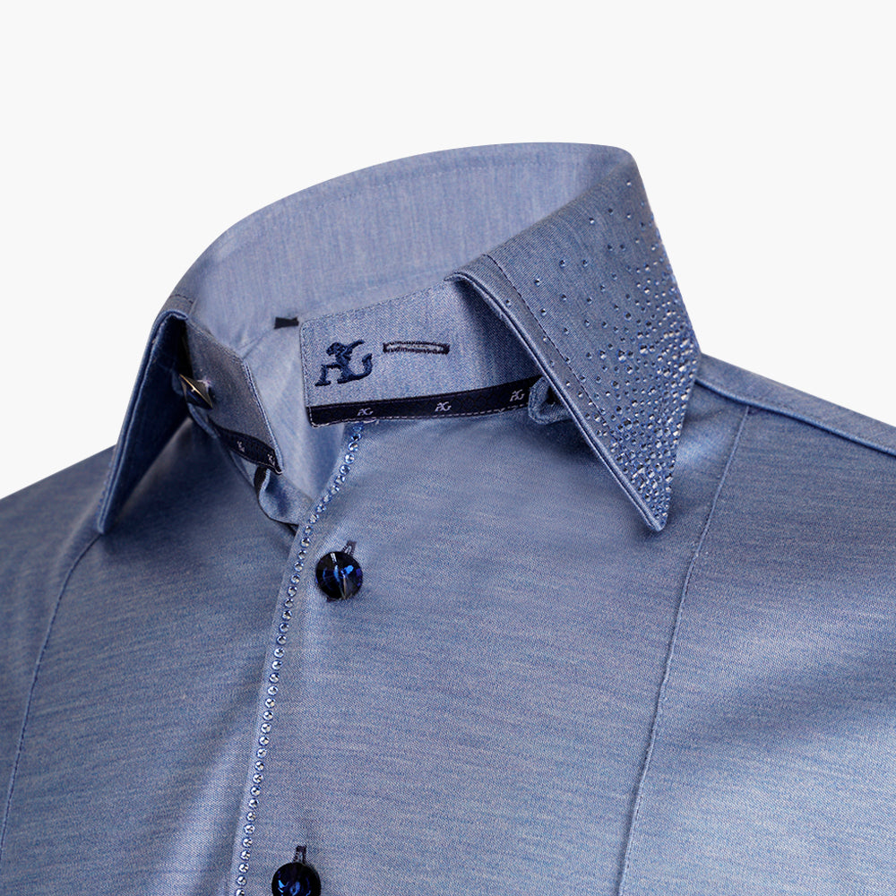 Light Blue Corleone Jersey Shirt