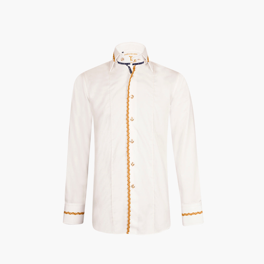White Trim Corleone Shirt
