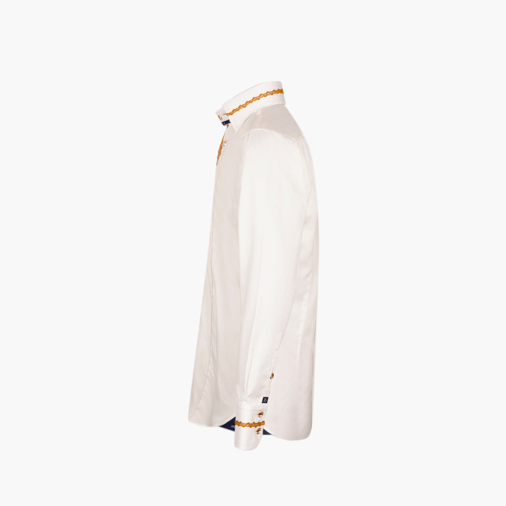 White Trim Corleone Shirt