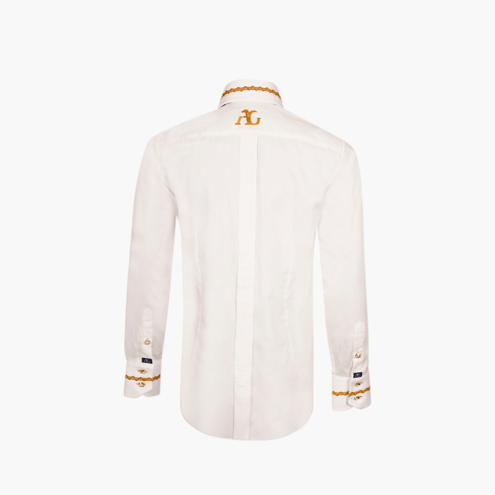 White Trim Corleone Shirt