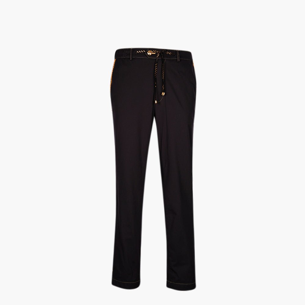 Luxury Loungewear Set with Silk Inserts - Angelo Galasso - Luxury Italian Menswear London