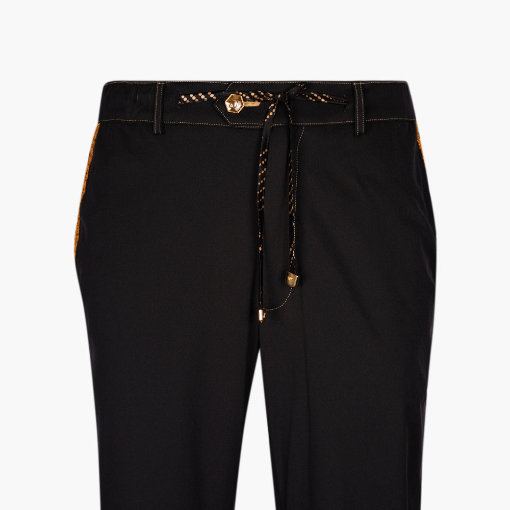 Luxury Loungewear Set with Silk Inserts